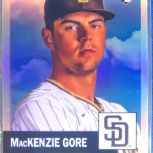 2022 Topps Chrome Platinum Anniversary Mackenzie Gore Refractor RC #132 Padres