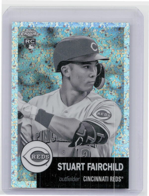 2022 Topps Chrome Platinum Anniversary Stuart Fairchild Black and White Mini Dia