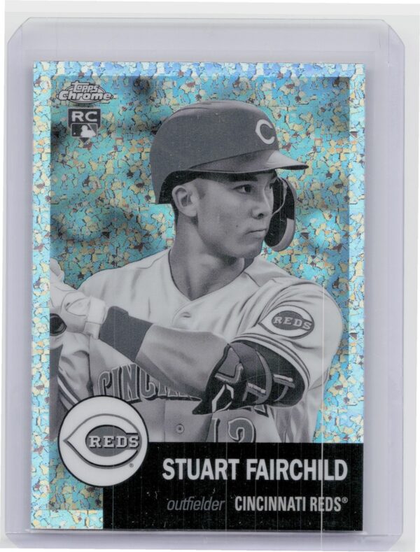 2022 Topps Chrome Platinum Anniversary Stuart Fairchild Black and White Mini Dia