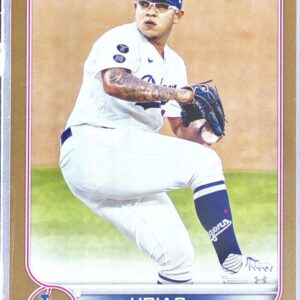 2022 Topps Julio Urias Gold /2022 #299 Dodgers
