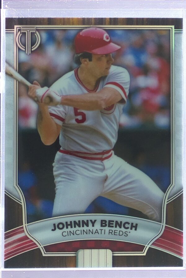 2022 Topps Tribute Johnny Bench #86 Reds