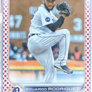 2022 Topps Update Eduardo Rodriguez Independence Day /76 #US272 Tigers