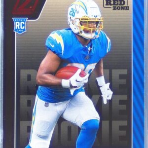 2022 Zenith Isaiah Spiller Red Zone RC #116 Chargers