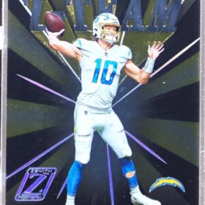 2022 Zenith Justin Herbert #ZT-3 Chargers Z Team