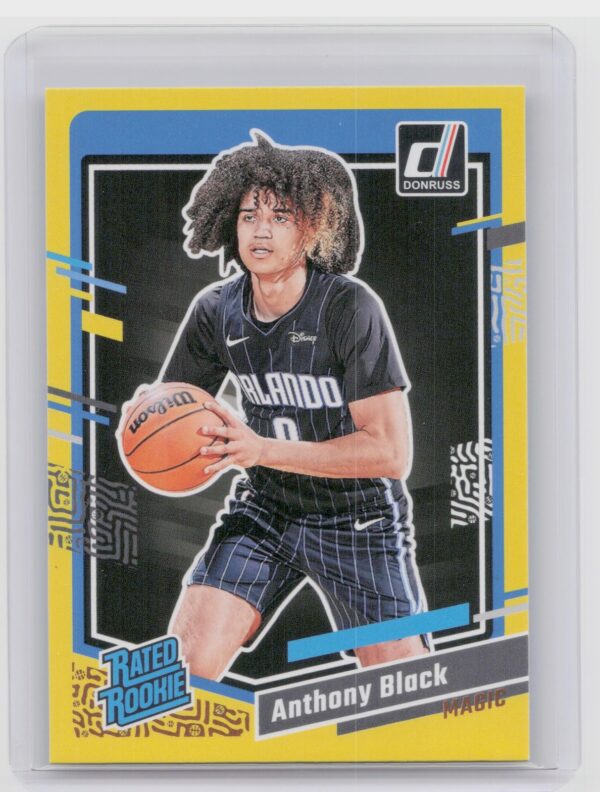 2023-24 Donruss Anthony Black Yellow Rated Rookie RC #202 Magic