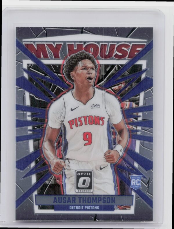 2023-24 Donruss Optic Ausar Thompson My House 18 Pistons