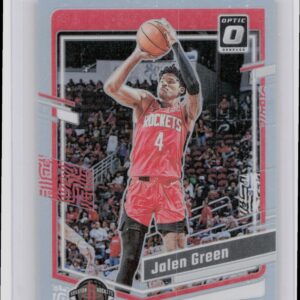 2023-24 Donruss Optic Jalen Green Holo 151 Rockets