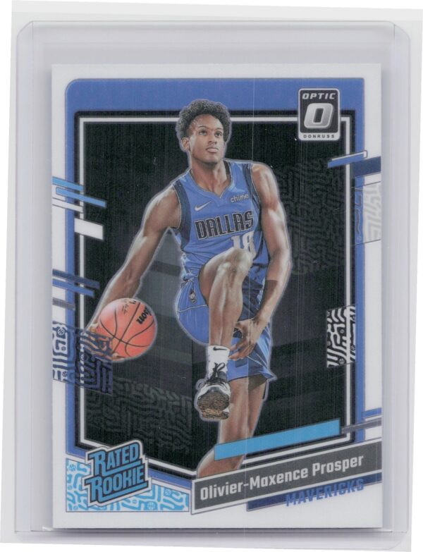 2023-24 Donruss Optic Olivier-Maxence Prosper RC 202 Mavericks