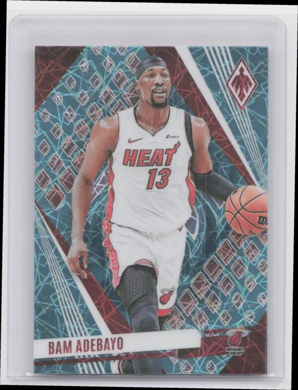2023-24 Panini Phoenix Bam Adebayo Phoenix Teal Lazer 103 Heat