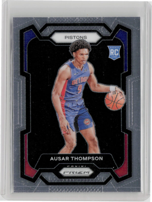 2023-24 Panini Prizm Ausar Thompson RC #178 Pistons