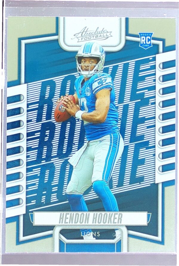 2023 Absolute Hendon Hooker Retail RC #123 Lions
