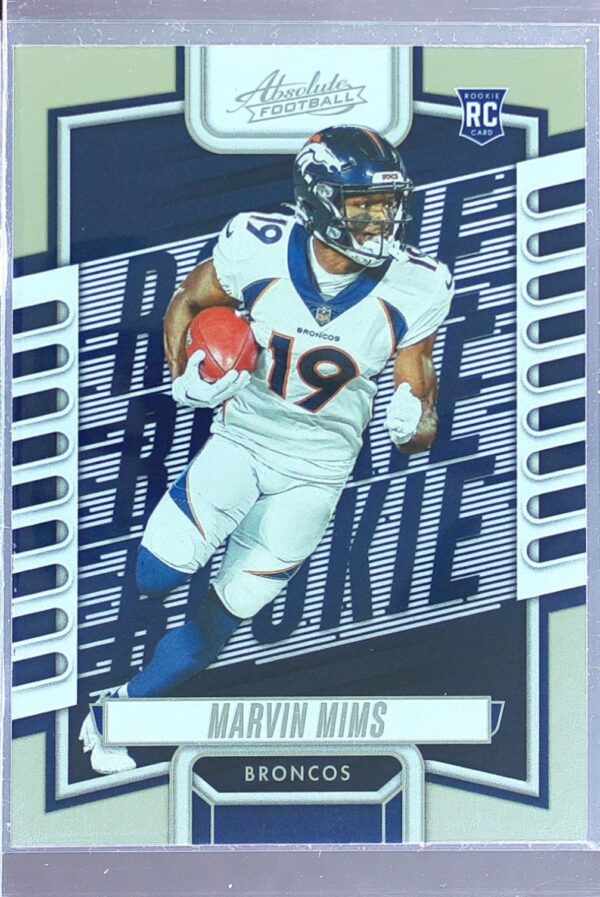 2023 Absolute Marvin Mims Retail RC #122 Broncos