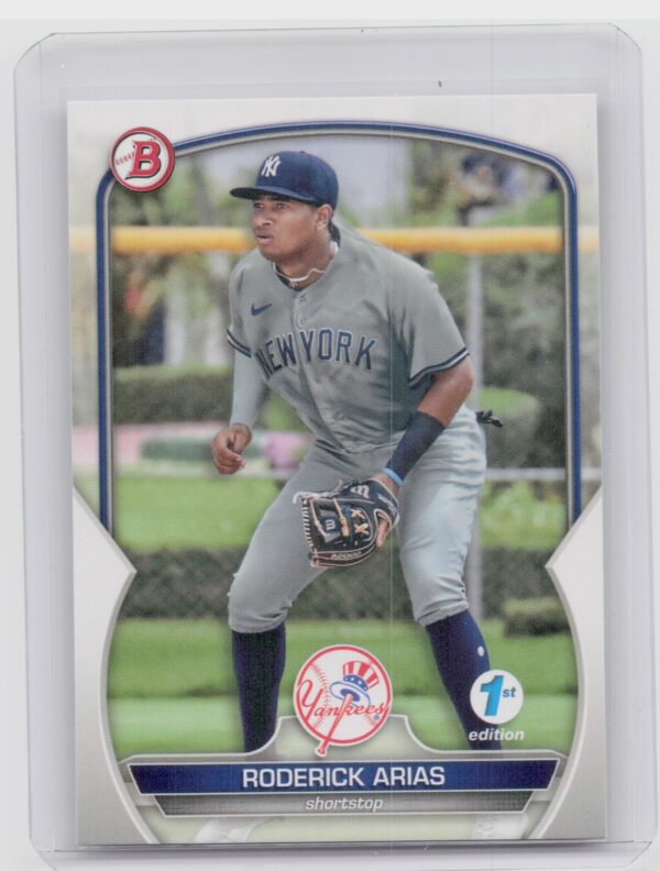 2023 Bowman 1st Edition Roderick Arias #BPPF-135 Yankees