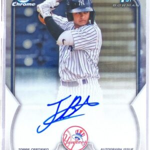 2023 Bowman Chrome Jesus Bastidas Auto #CPA-JBD Yankees Chrome Prospect Auto