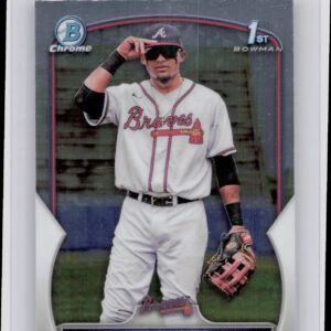 2023 Bowman Chrome Luis Guanipa #BCP-200 Braves Chrome Prospects
