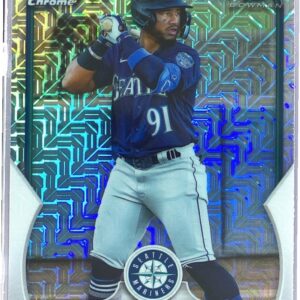 2023 Bowman Gabriel Gonzalez #BCP-133 Mariners Chrome Prospects Mojo Refractor