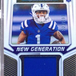 2023 Certified Josh Downs /399 JSY RC #NGJM-22 Colts New Generation Jerseys