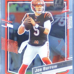 2023 Clearly Donruss Joe Burrow #11 Bengals