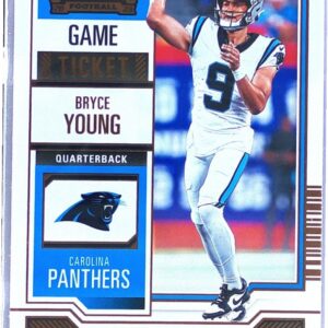 2023 Contenders Bryce Young Game Ticket Bronze RC #15 Panthers