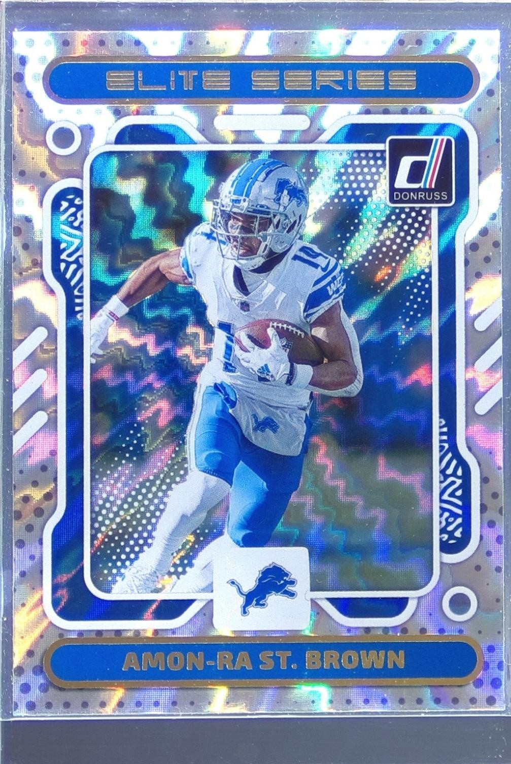2023 Donruss Amon-Ra St. Brown #ES-19 Lions Elite Series