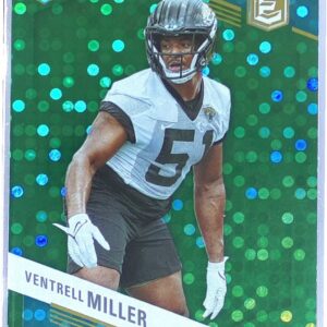 2023 Donruss Elite Ventrell Miller Green Disco #194 Jaguars