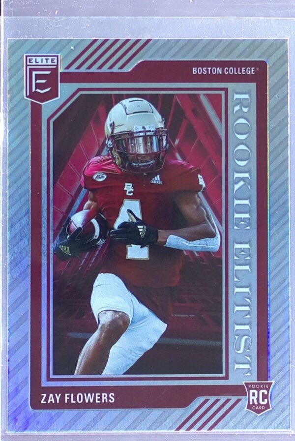 2023 Donruss Elite Zay Flowers RC #RE-12 Eagles Rookie Elitest