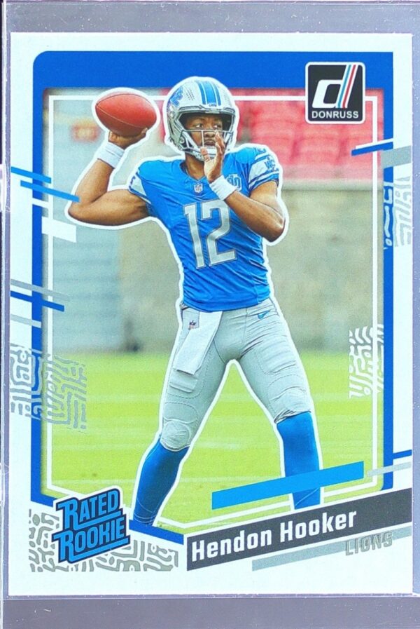 2023 Donruss Hendon Hooker RC #329 Lions