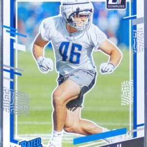 2023 Donruss Jack Campbell RC #330 Lions
