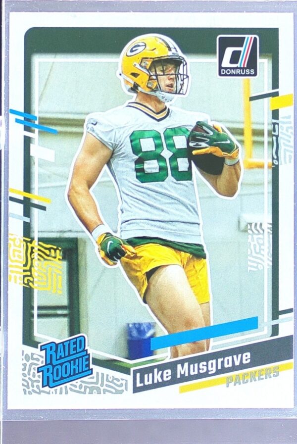 2023 Donruss Luke Musgrave #337 Packers