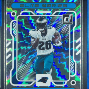 2023 Donruss Miles Sanders #ES-8 Panthers Elite Series