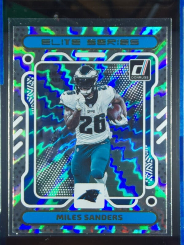 2023 Donruss Miles Sanders #ES-8 Panthers Elite Series