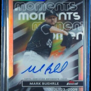 2023 Finest Mark Buehrle AU #FMA-MB Sox Finest Moments Autographs