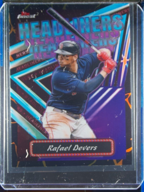 2023 Finest Rafael Devers #FH-8 Sox Headliners
