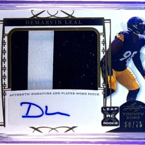 2023 Leaf Demarvin Leal Auto /75 JSY PA-DL2