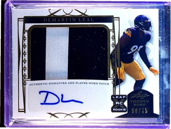 2023 Leaf Demarvin Leal Auto /75 JSY PA-DL2