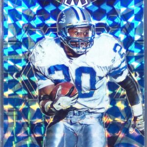 2023 Mosaic Barry Sanders Reactive Blue Mosaic #190 Lions
