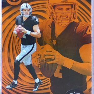 2023 Panini Illusions Aidan O'Connell Orange Trophy Collection RC #59 Raiders