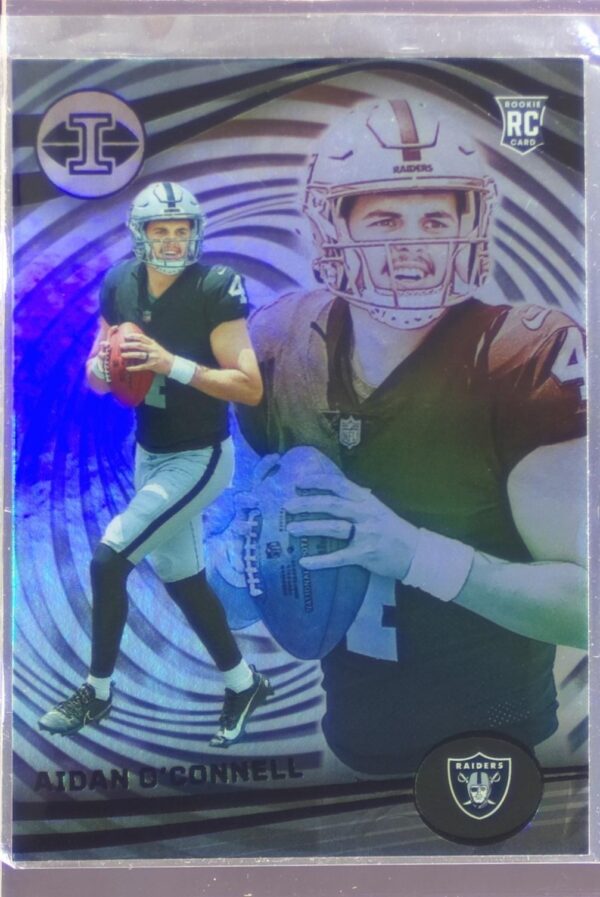 2023 Panini Illusions Aidan O'Connell RC #59 Raiders