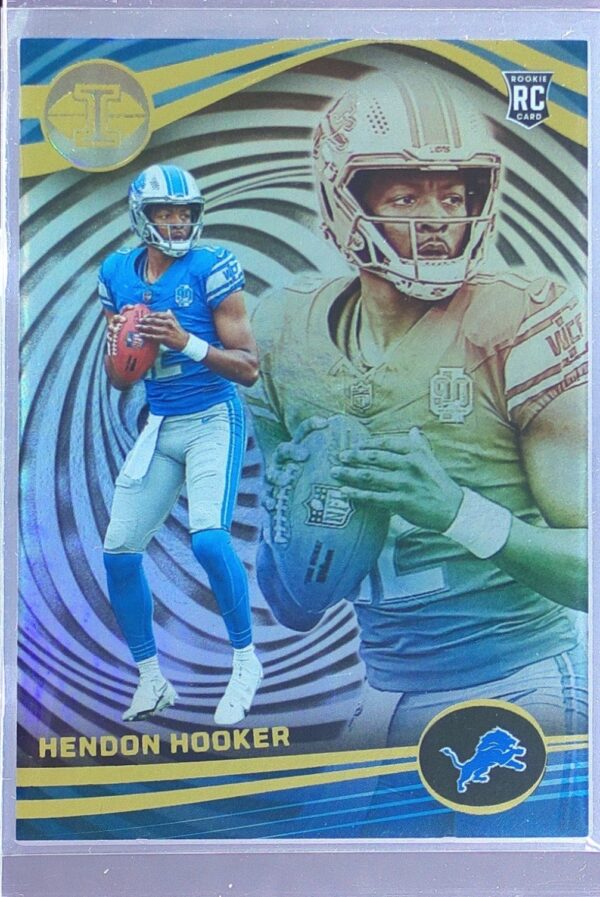 2023 Panini Illusions Hendon Hooker RC #37 Lions
