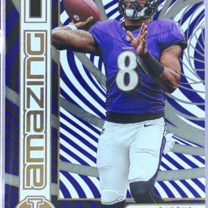2023 Panini Illusions Lamar Jackson #12 Ravens Amazing