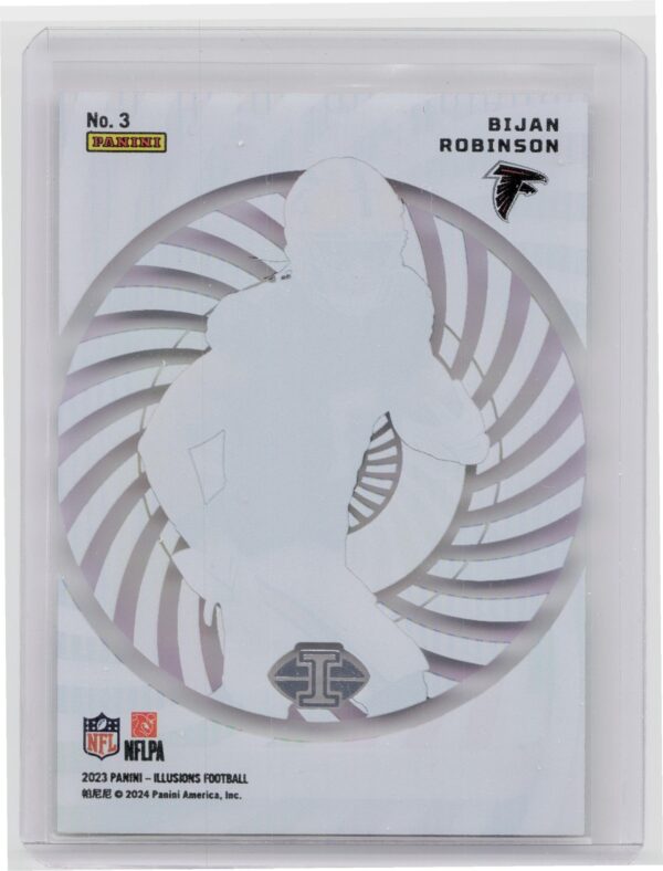 2023 Panini Illusions Mystique Bijan Robinson #3 Falcons - Image 3