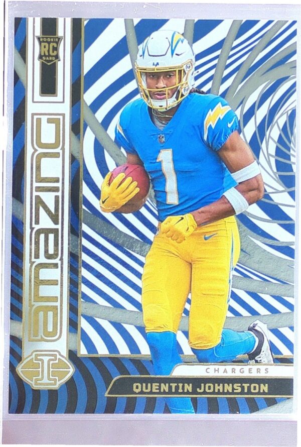 2023 Panini Illusions Quentin Johnston RC #23 Chargers Amazing