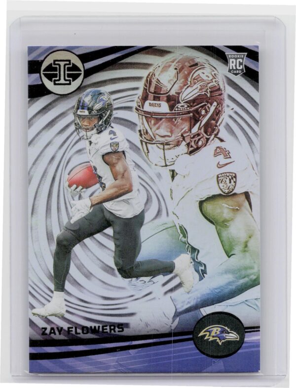 2023 Panini Illusions Zay Flowers #10 Ravens