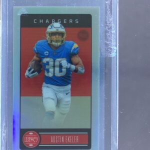 2023 Panini Legacy Austin Ekeler Premium Edition Silver Mini #54 Chargers