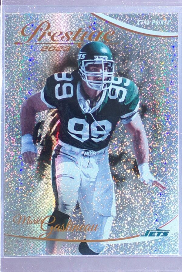 2023 Panini Prestige Mark Gastineau Xtra Points Galaxy #231 Jets