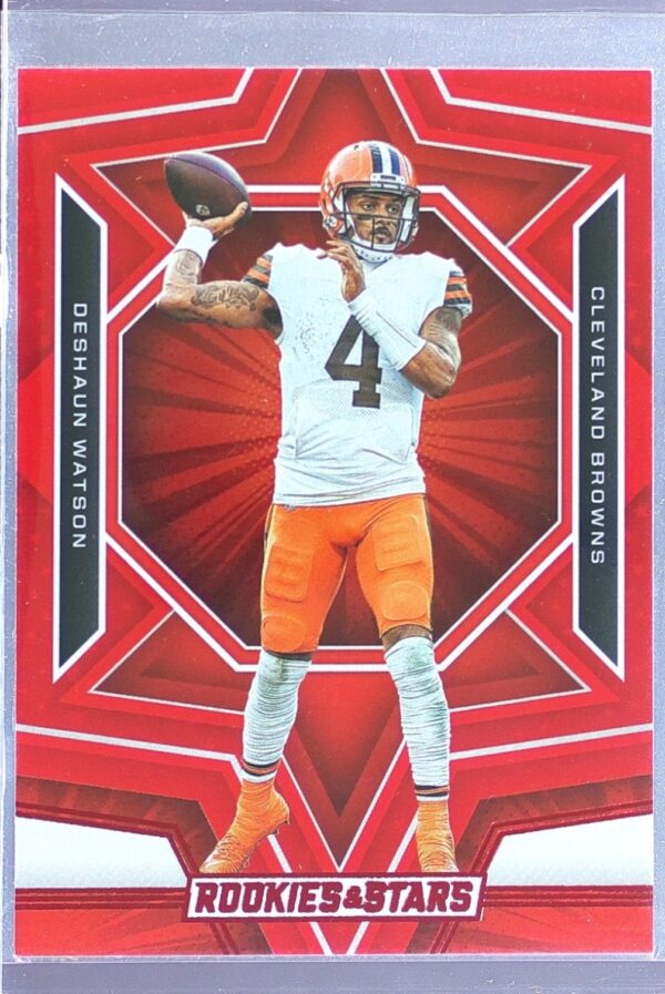 2023 Panini Rookies & Stars Deshaun Watson Red #24 Browns