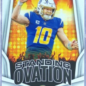 2023 Panini Rookies & Stars Justin Herbert #SO-14 Chargers Standing Ovation