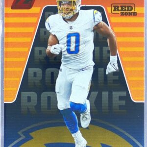 2023 Panini Zenith Daiyan Henley Red Zone RC #124 Chargers