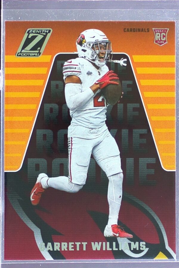 2023 Panini Zenith Garrett Williams RC #141 Cardinals