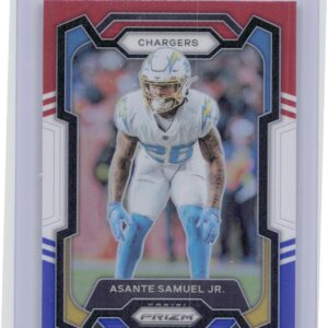 2023 Prizm Asante Samuel Jr. Red White and Blue #152 Chargers